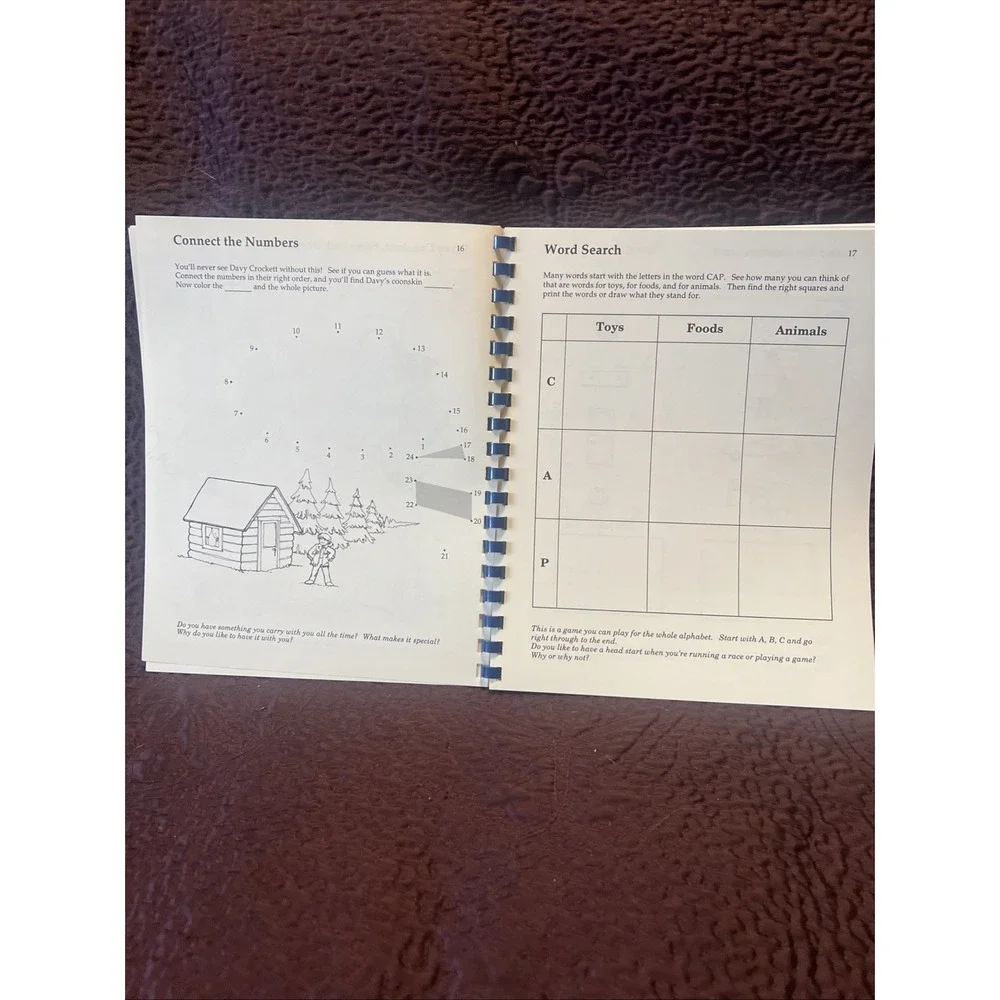 Olympia Odette Presents My Think 'n' Do‎ Adventure Book 1990 Spiral Bound New